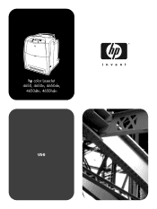 HP Q3670A HP Color LaserJet 4650 series printer - User Guide