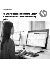 HP Jet Fusion 300 SmartStream 3D Command Center 3.2 installation and troubleshooting guide