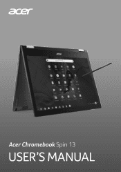 Acer Chromebook Spin 13 CP713-1WN User Manual