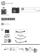 HP Color LaserJet Managed MFP E77822-E77830 Internal USB Ports AA Module Installation Guide
