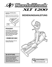 NordicTrack Xlt 1200 Elliptcal German Manual