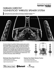 Harman Kardon SoundSticks Wireless Product Information