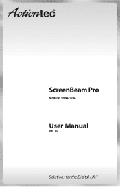 Actiontec ScreenBeam Pro Wireless Display Receiver User Manual