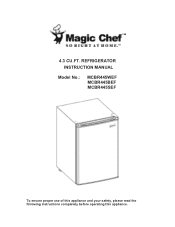Magic Chef HMBR445WE / MCBR445WEF User Manual 2