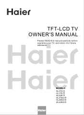 Haier HL40B-B User Manual
