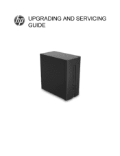 HP 460-p000 Upgrade and Servicing Guide