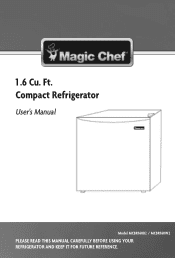 Magic Chef MCBR160W2 User Manual