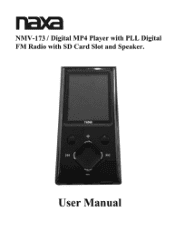 Naxa NMV-173N NMV-173 English Manual