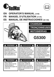 RedMax G5300 Owners Manual
