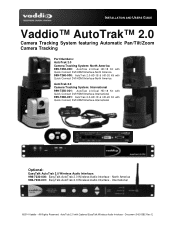 Vaddio AutoTrak 2.0 with HD-20 Camera AutoTrak 2.0 Manual