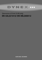 Dynex DX-32L221A12 User Manual (Spanish)