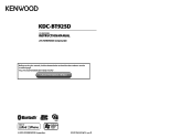 Kenwood KDC-BT92SD User Manual