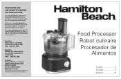 Hamilton Beach 70743 Use and Care Manual