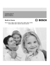 Bosch HBL8650UC Installation Instructions
