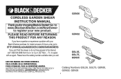 Black & Decker GSL35 Type 1 Manual - GSN30