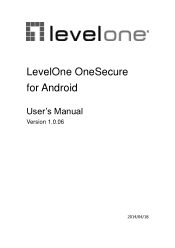 LevelOne FCS-6020 User Manual
