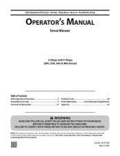 Cub Cadet 3X 34 inch MAX H Operation Manual