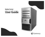 Gateway GT5263E 8510755 - Media Center User Guide