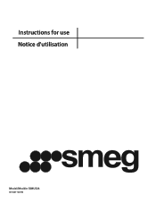 Smeg SIMU524B Instruction Manual