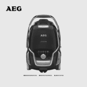 AEG UOQUATTRO UltraOne Allergy Plus Bagged Cylinder Vacuum Cleaner Tungsten Metallic UOQUATTRO Product Manual