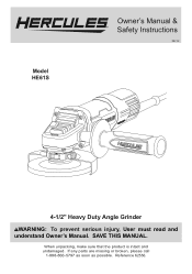Harbor Freight Tools 62556 User Manual