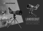 Celestron LandScout 20-60x65mm Spotting Scope with Table-top Tripod and Smartphone Adapter LandScout Spotting Scope