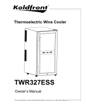 EdgeStar TWR327ESS Owner's Manual