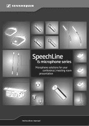 Sennheiser MEB 114 Instruction Manual SpeechLine Wired