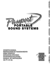 Fender Passport PD150 Plus Owner Manual