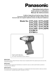 Panasonic EYFLA6P EYFLA6P Owner's Manual (English)