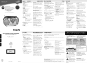 Philips AZ3021 User manual