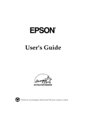 Epson ActionPC 2600 User Manual