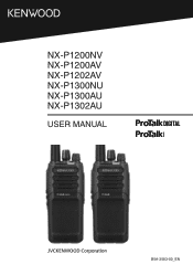 Kenwood NX-P1200NV User Manual
