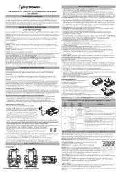 CyberPower CP685AVRLCD User Manual