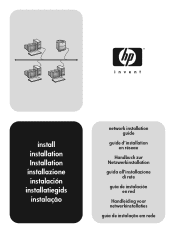 HP 4650dtn HP LaserJet Printer - Network Installation Guide