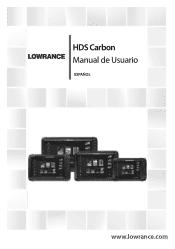 Lowrance HDS Carbon 16 - StructureScan 3D Bundle Manual de usuario