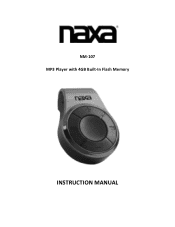 Naxa NM-107 NM-107 English Manual