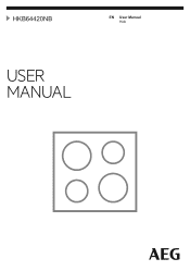 AEG HKB64420NB User Manual