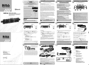 Boss Audio BRRF40A User Manual in Spanish