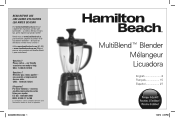 Hamilton Beach 58159 Use And Care Guide