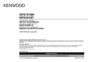 Kenwood DPX791BH User Manual