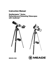 Meade StarNavigator 102mm Instruction Manual