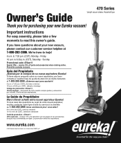 Eureka WhirlWind Compact 470AZ Owner's Guide