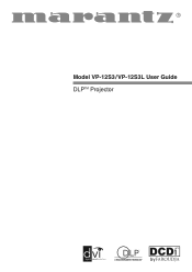 Marantz VP-12S3 VP-12S3 User Manual