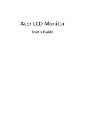 Acer B276HKB User Manual