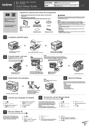 Brother International MFC-J5720DW Quick Setup Guide