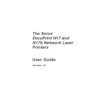 Xerox N17B User Guide