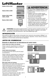 LiftMaster 61LM Instructions - Spanish