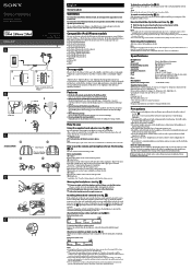 Sony XBA-4iP Operating Instructions