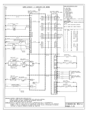 Frigidaire FGGF304DLW Wiring Diagram (All Languages)